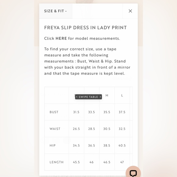 Whimsy and Row Freya Slip Dress in Lady Print, size L - Picture 6 of 9